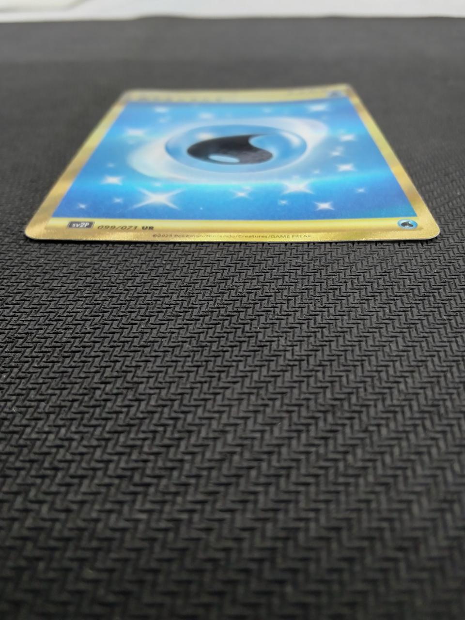 Pokémon Basic Water Energy (SV Design) 099/071 UR [SV2P] - Banzai Thrifting | BanzaiHobby