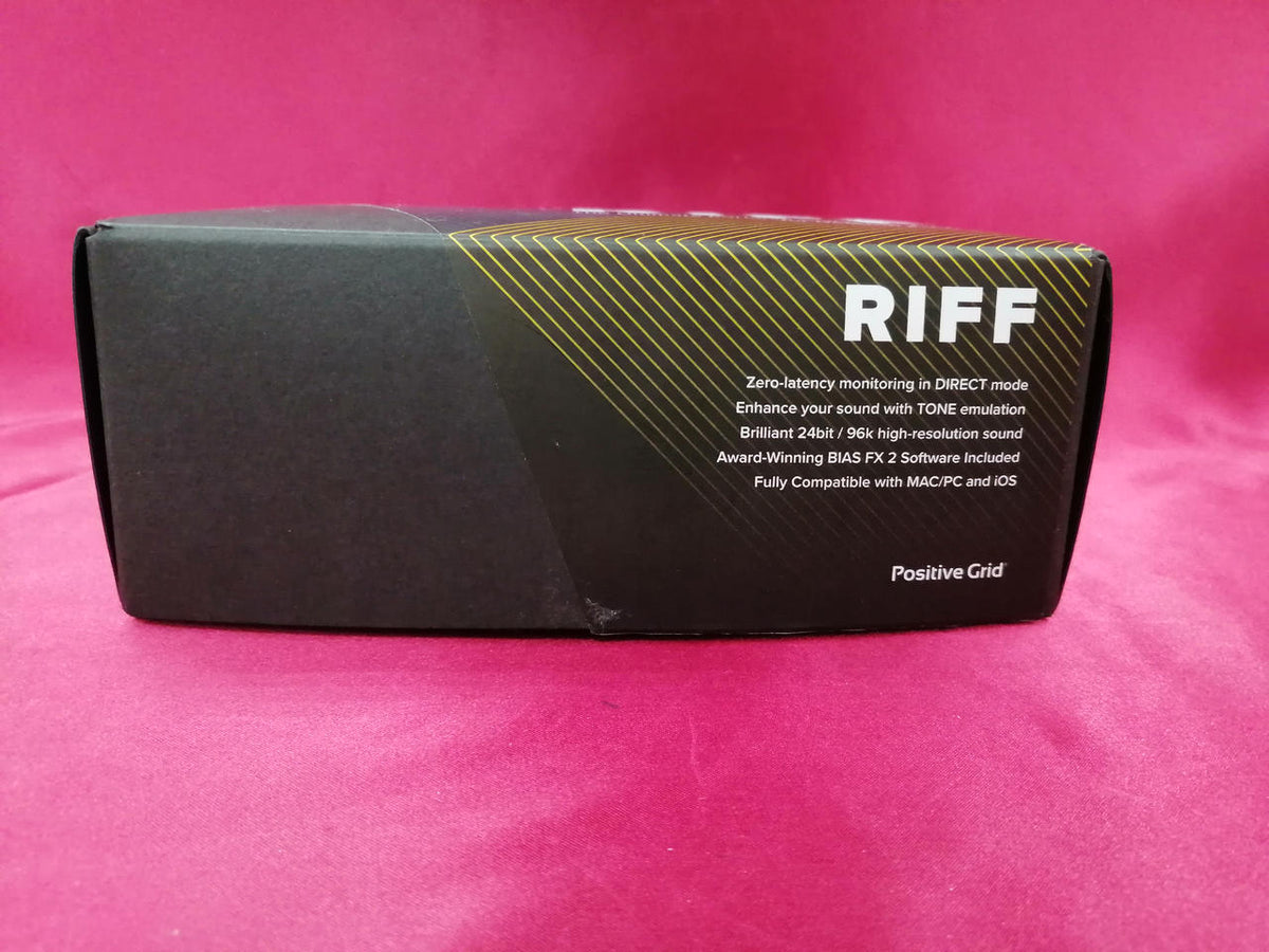 POSITIVE GRID Audio Interface RIFF - Banzai Thrifting | BanzaiHobby