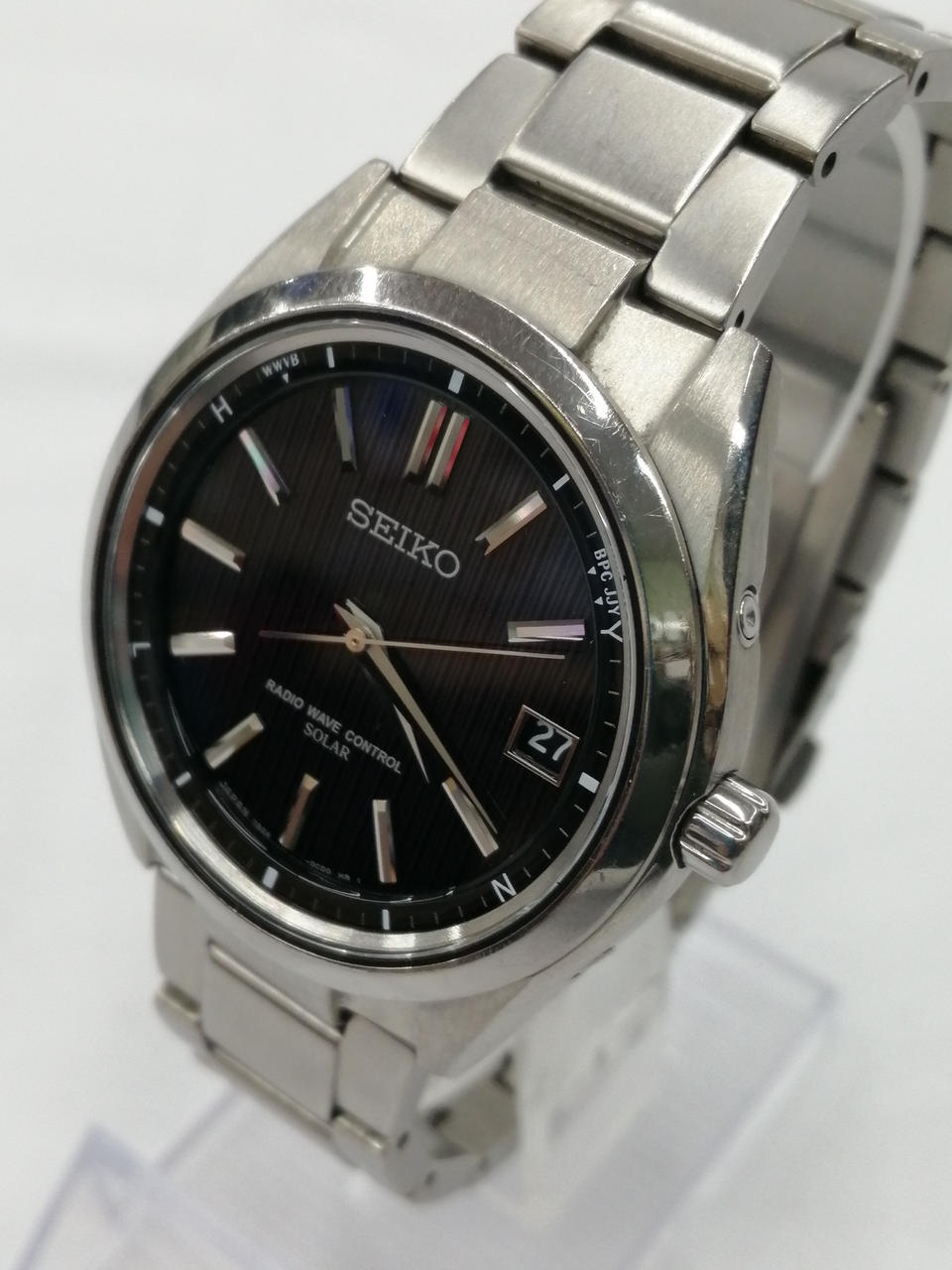 SEIKO Solar Watch 7B24-0BH0 - Banzai Thrifting | BanzaiHobby