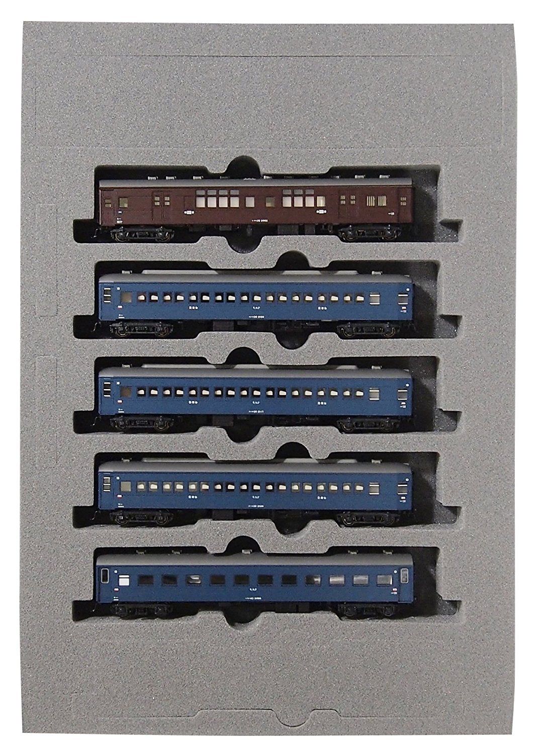 KATO 10-1388 Sleeper Express [Tsurugi] (Add-On 5-Car Set) - BanzaiHobby