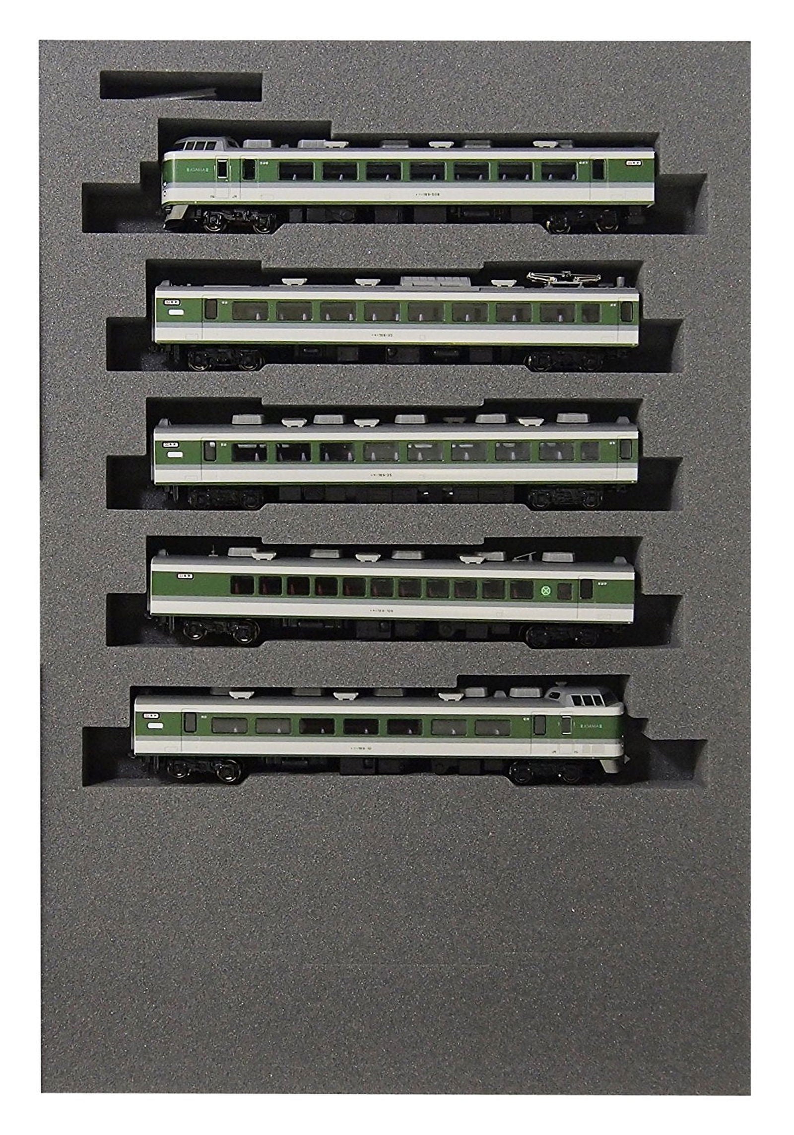KATO 10-1434 Series 189 Grade Up Asama 5 Car Standard Set - BanzaiHobby