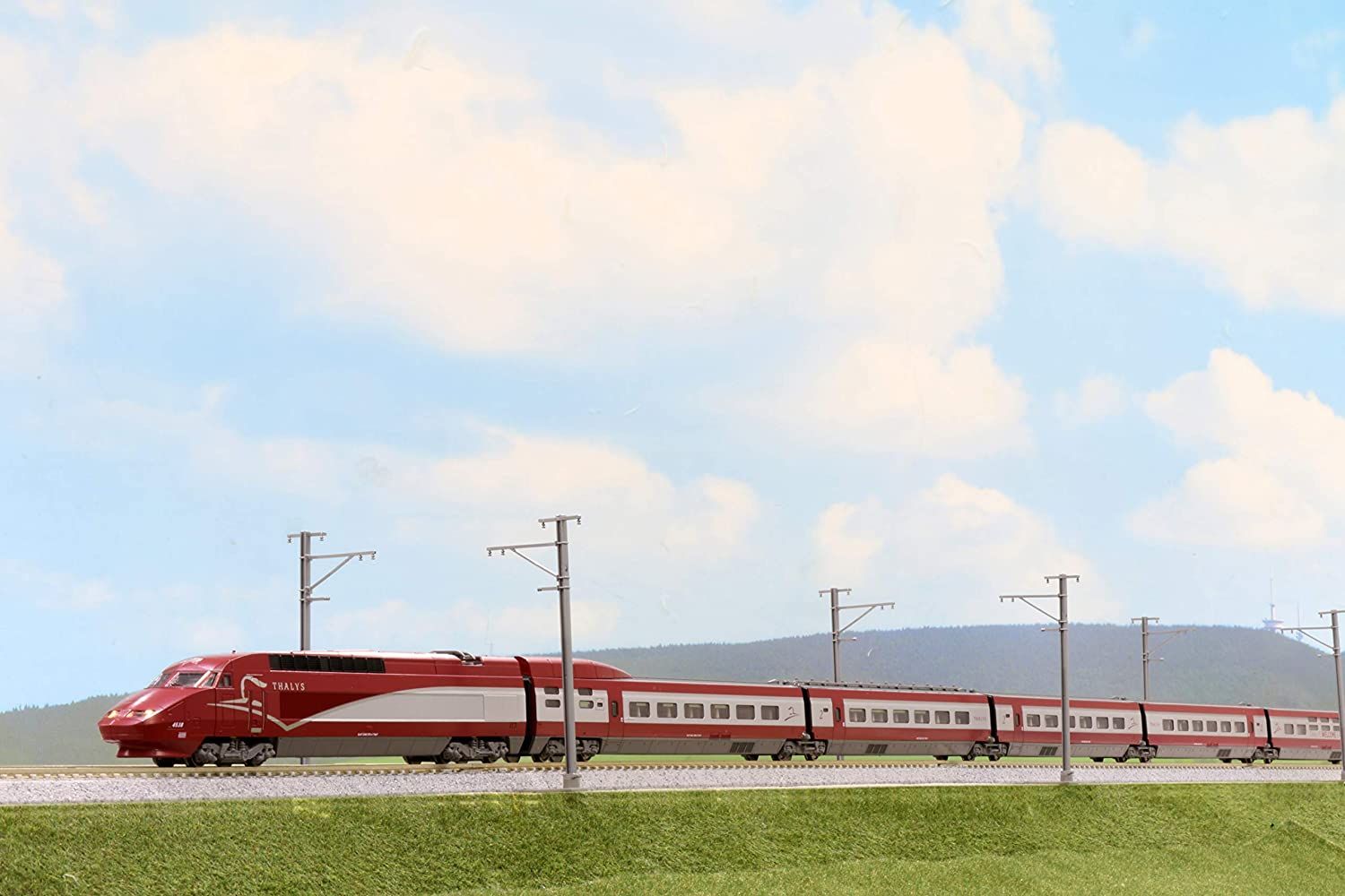 KATO 10-1657 Thalys PBA New Color Ten Car Set (10-Car S - BanzaiHobby