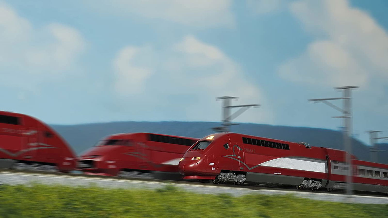 TGV Thalys PBKA 旧塗装 TGV Thalys PBKA 旧塗装