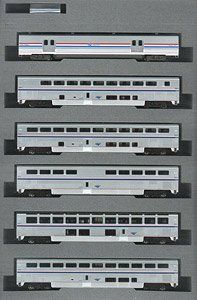 KATO 10-1789 Amtrak Super Liner Six Car Set (Add-on 6-C - BanzaiHobby
