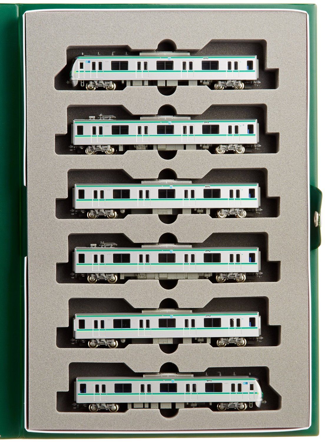 KATO 10-877 Tokyo Metro Chiyoda Line Series 16000 Basic 6-Car Set - BanzaiHobby