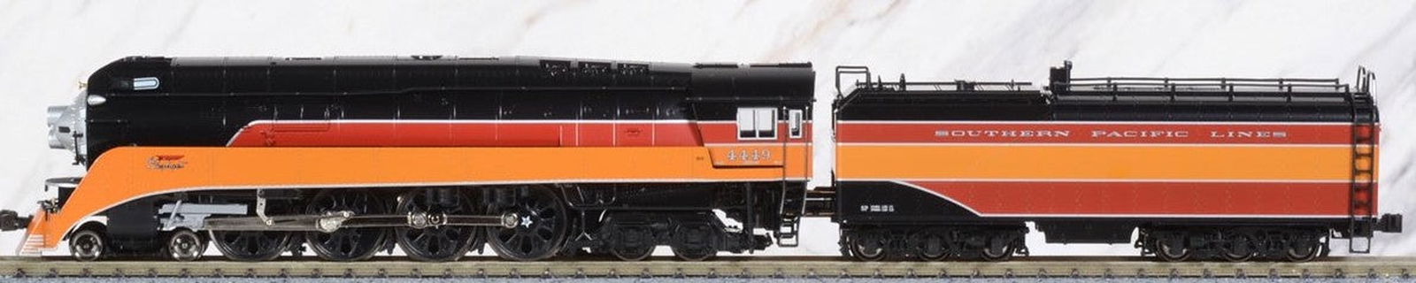 KATO 12604-6 Southern Pacific Railroad GS-4 #4449 (SP Lines) - BanzaiHobby