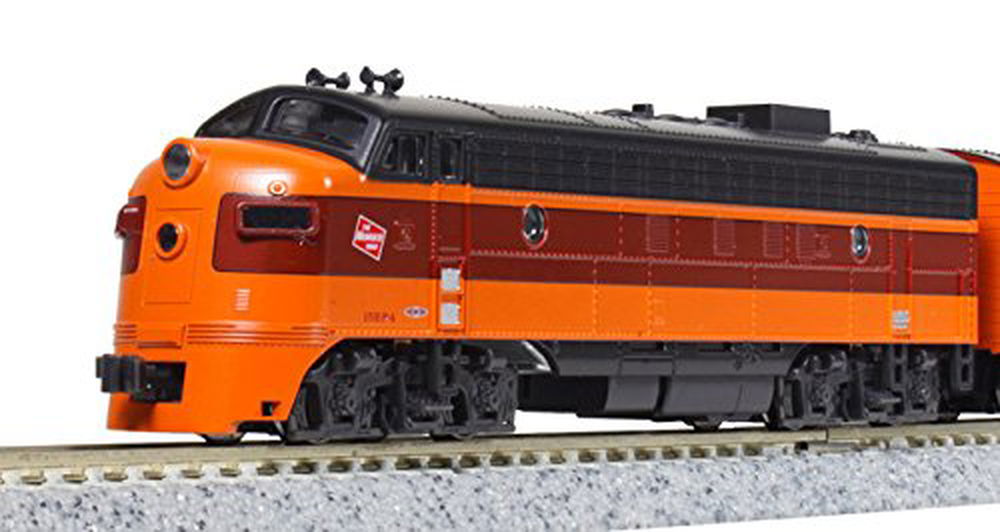 KATO 17711-3 EMD FP7A Milwaukee Road #95C - BanzaiHobby