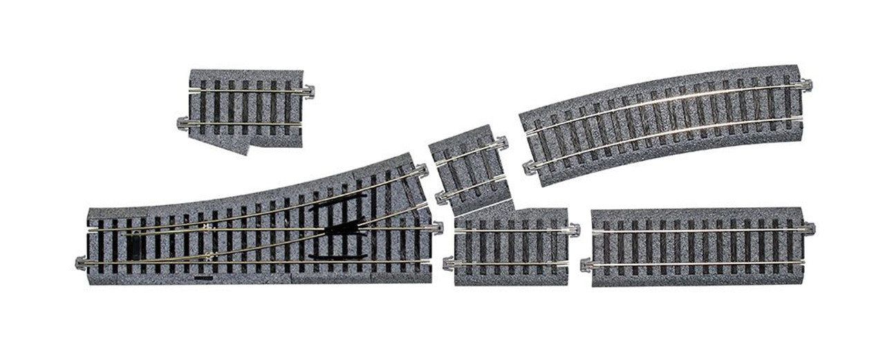 KATO 2-852 (HO) Unitrack Left Turnout R550 - BanzaiHobby