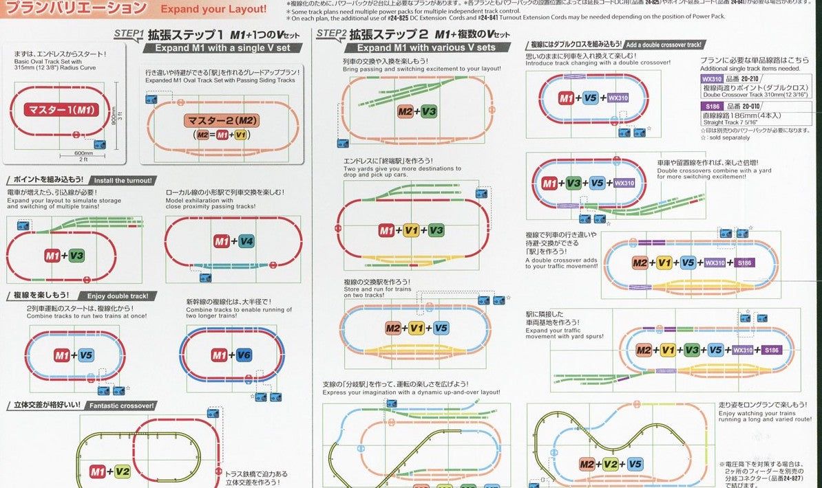 Banzai Hobby KATO 20 865 Unitrack V6 Outer Oval Track Set for Starter Set or Mas BanzaiHobby