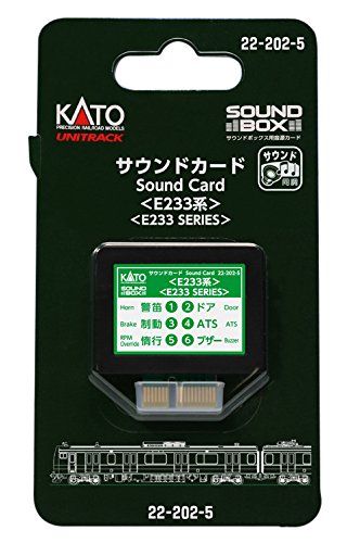 KATO 22-202-5 Sound Card E233 Series - BanzaiHobby