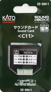 KATO 22-204-1 Sound Card C11 - BanzaiHobby