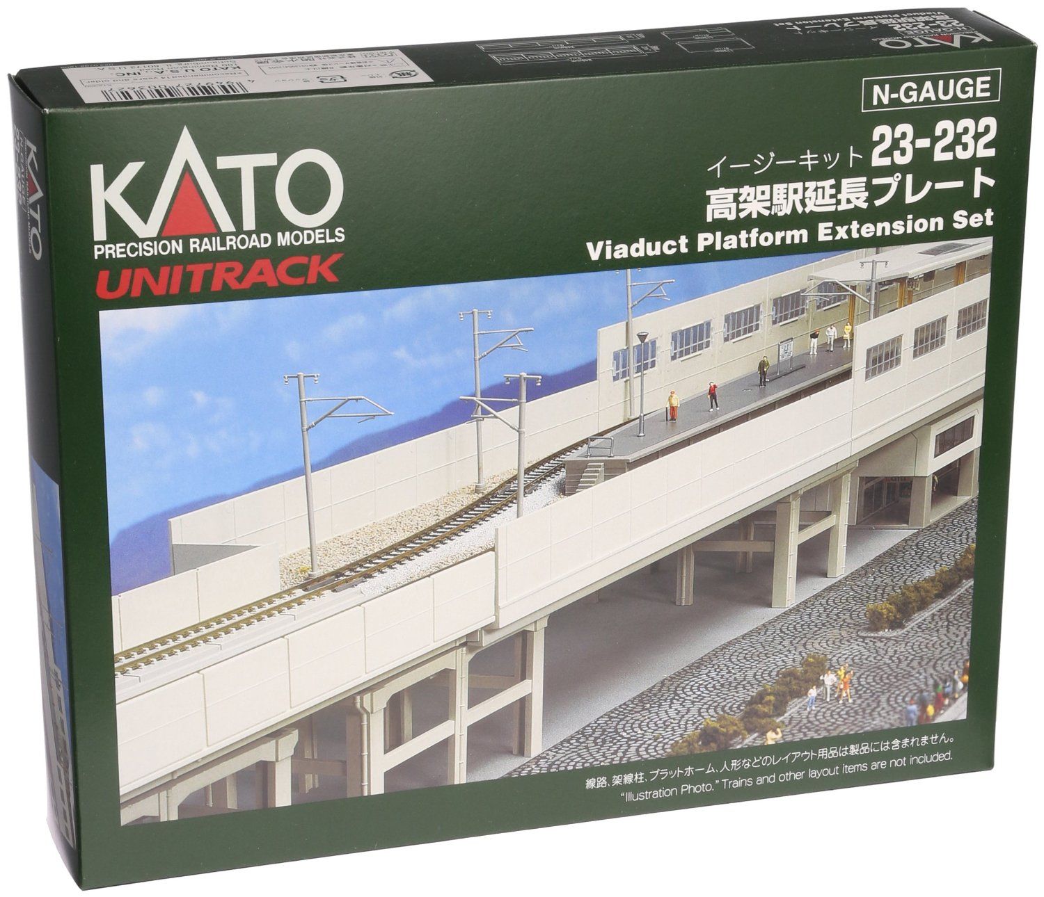 KATO 23-232 Viaduct Platform Extension Set - BanzaiHobby