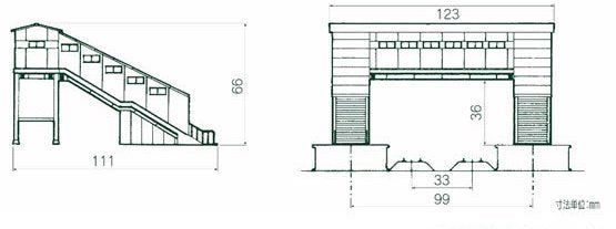 KATO 23-234 Suburban Overhead Stairway (Pre-colored Com - BanzaiHobby