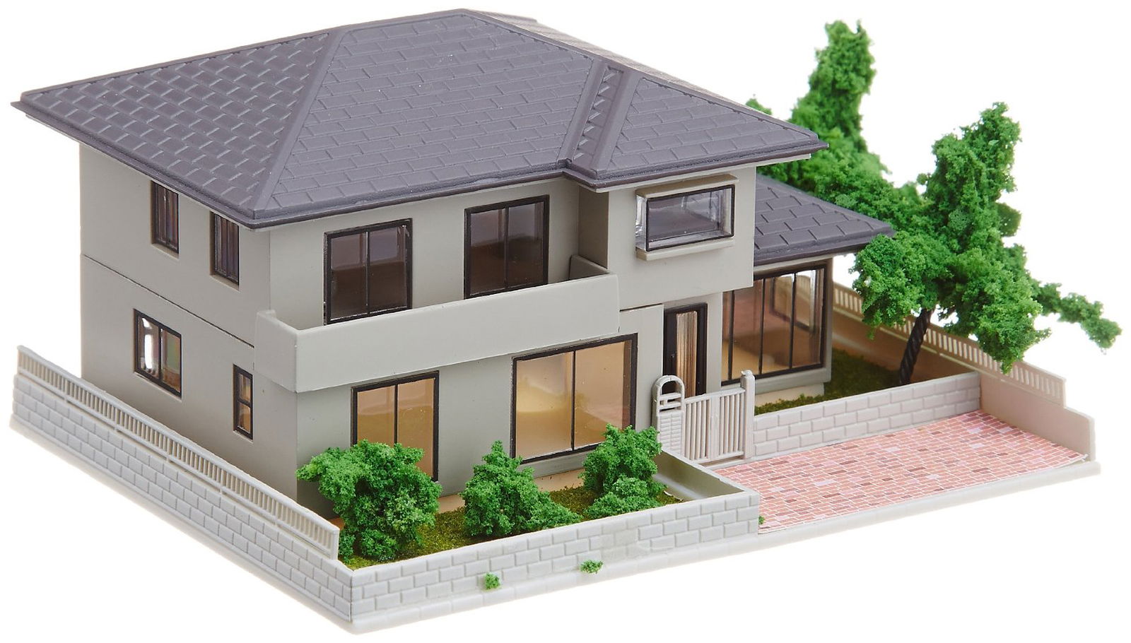 KATO 23-403B Dio Town City House Grey - BanzaiHobby