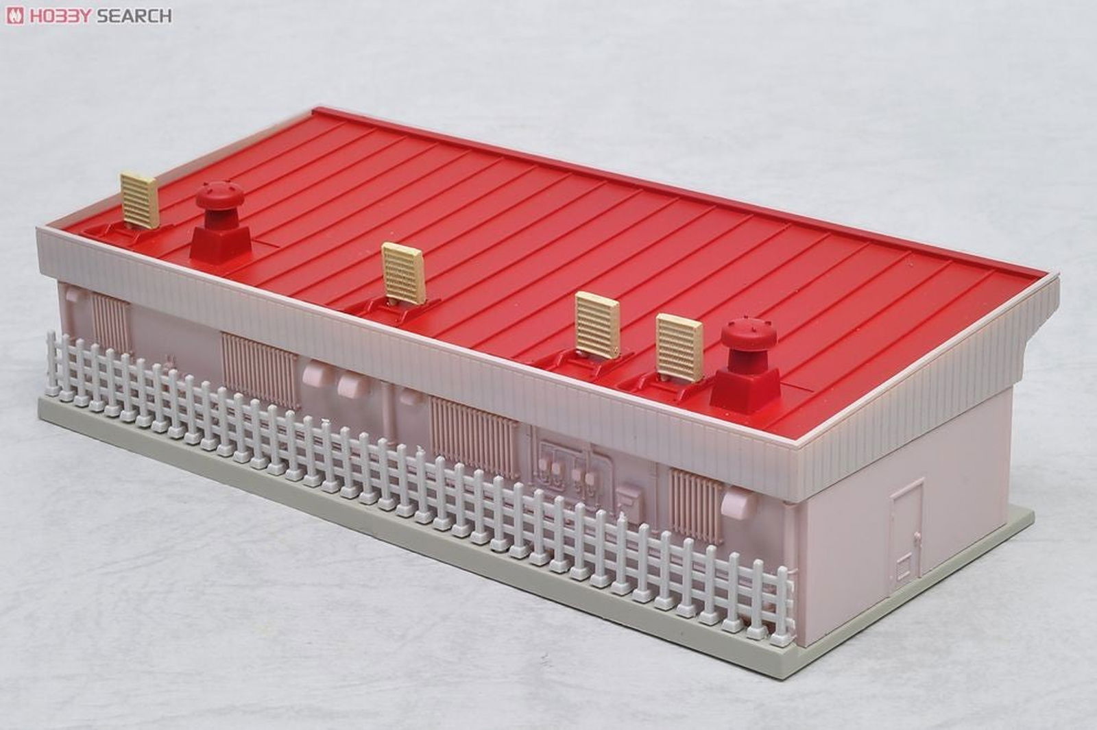 KATO 23-408A DioTown Small Strip Mall, Red - BanzaiHobby