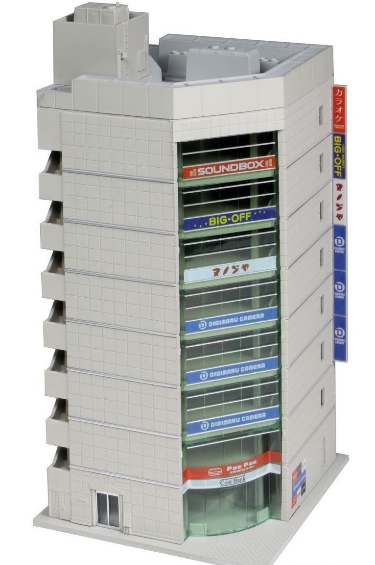 KATO 23-436C DioTown Broadcasting Building 1 (Gray) - BanzaiHobby