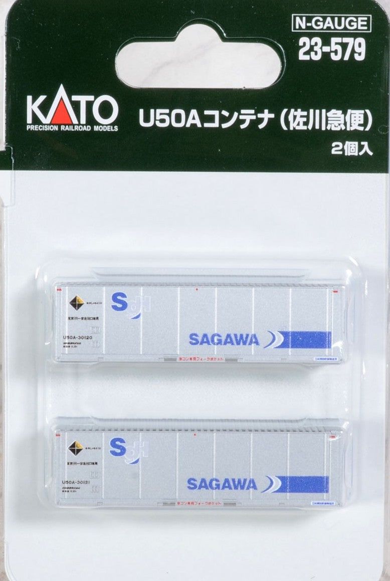 KATO 23-579 Container Type U50A (Sagawa Express) (2 Pie - BanzaiHobby