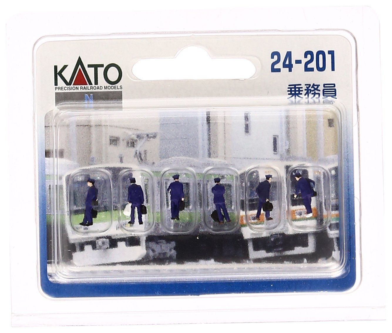 KATO 24-201 Train Crew 6pcs - BanzaiHobby