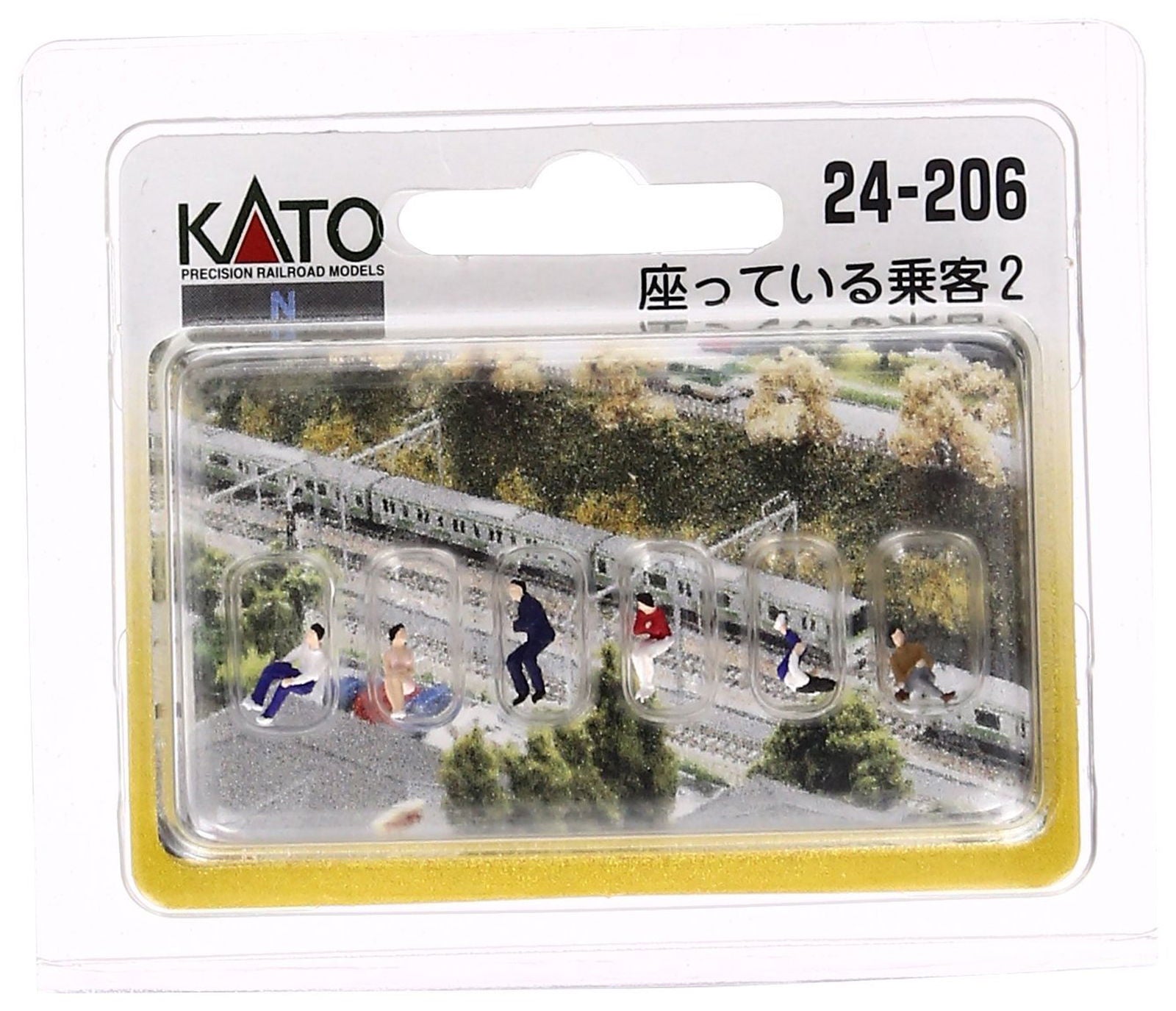 KATO 24-206 Seated Pasengers Set B - BanzaiHobby