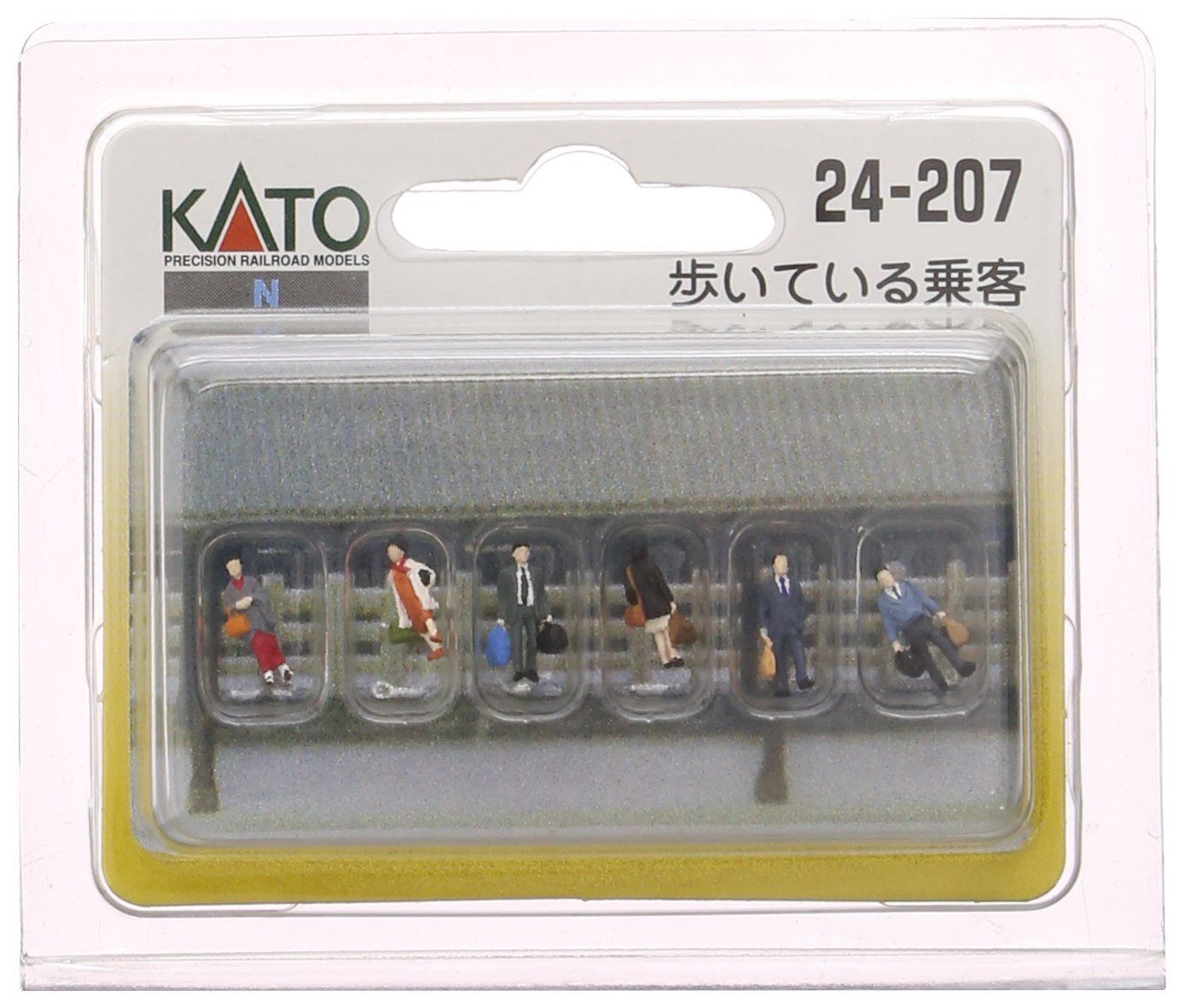 KATO 24-207 Walking Passengers 6pcs - BanzaiHobby