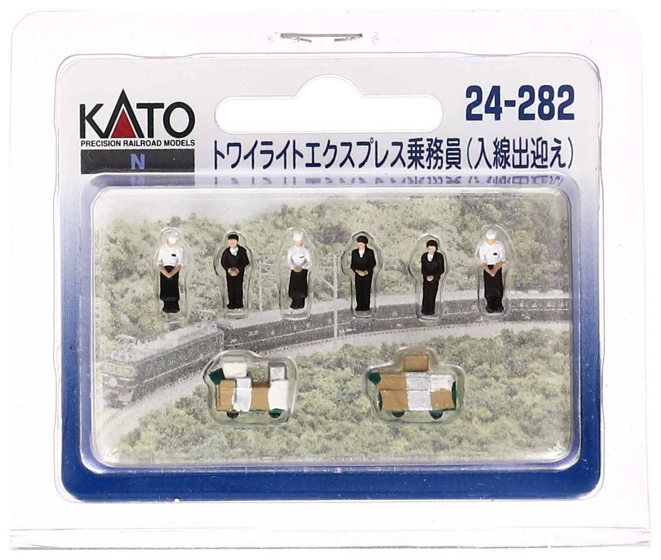 KATO 24-282 Twilight Express Train Crew Arrival Train Receive - BanzaiHobby