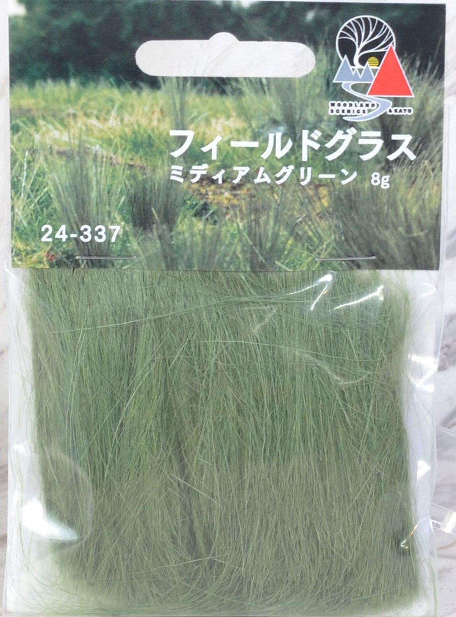 KATO 24-337 [Diorama Material] Medium Green Field Grass (Field Grass - BanzaiHobby