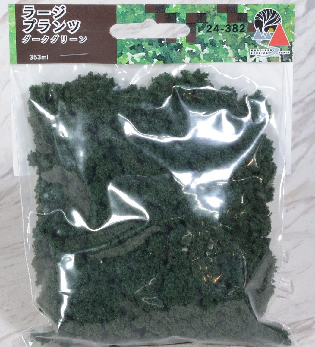 KATO 24-382 [Diorama Material] Large Plants (Bushes) Dark Green (353m - BanzaiHobby