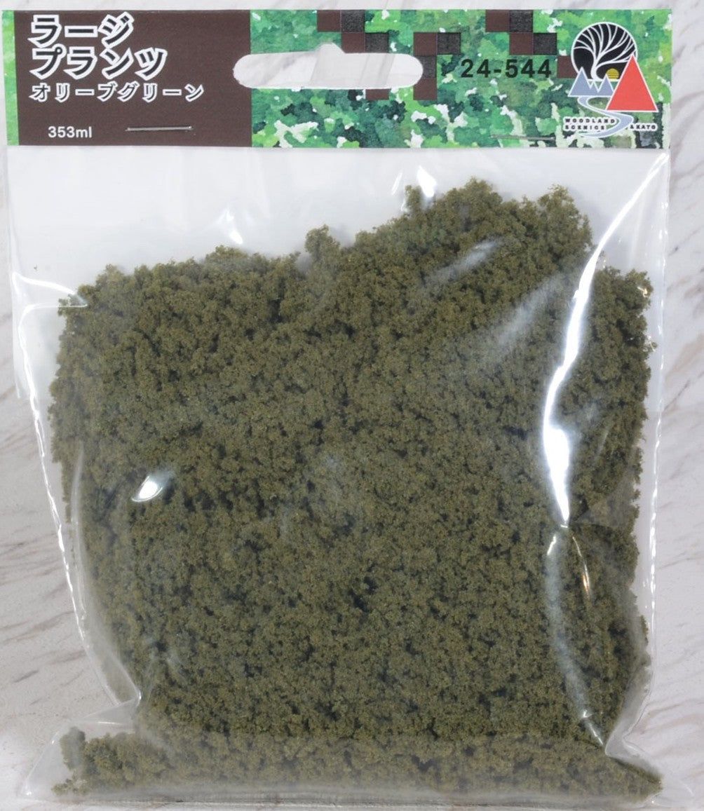 KATO 24-544 [Diorama Material] Large Plants (Bushes) Olive Green (353 - BanzaiHobby