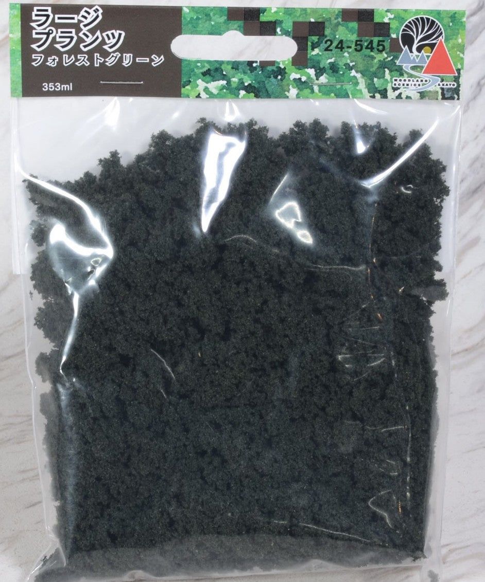 KATO 24-545 [Diorama Material] Large Plants (Bushed) Forest Green - BanzaiHobby