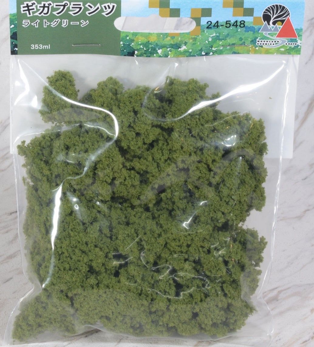 KATO 24-548 [Diorama Material] Giga Plants (Clump Foliage) Light Gree - BanzaiHobby