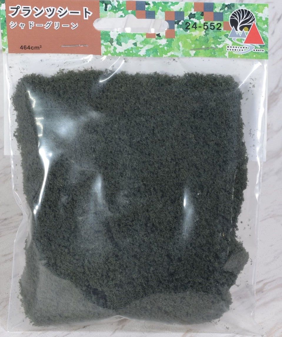 KATO 24-552 [Diorama Material] Plants Sheet (Forage) Shadow Green (Co - BanzaiHobby