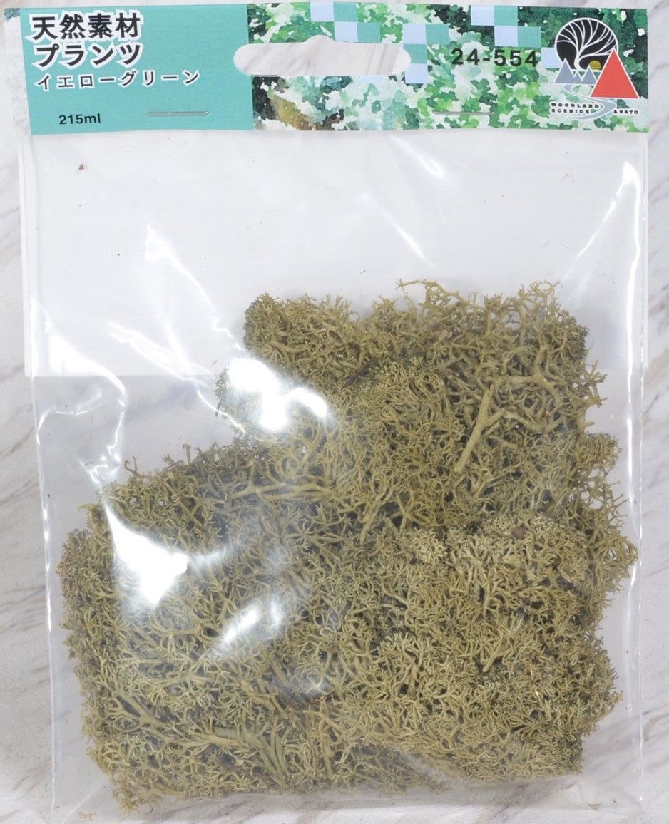 KATO 24-554 [Diorama Material] Natural Material Plants (Lichen) Yello - BanzaiHobby