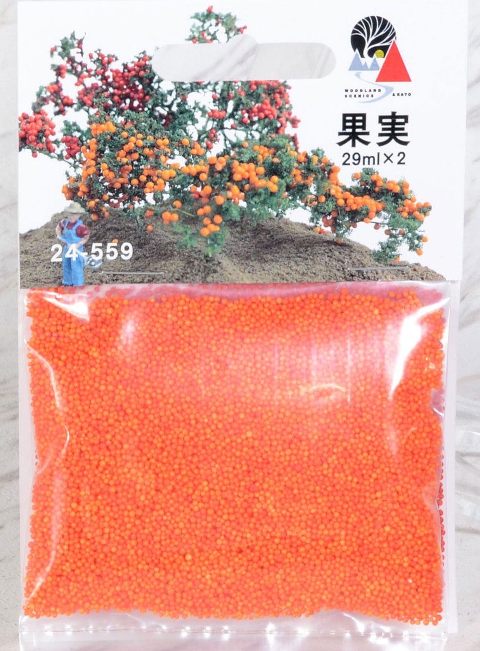 KATO 24-559 [Diorama Material] Fruit (29ml x2) - BanzaiHobby