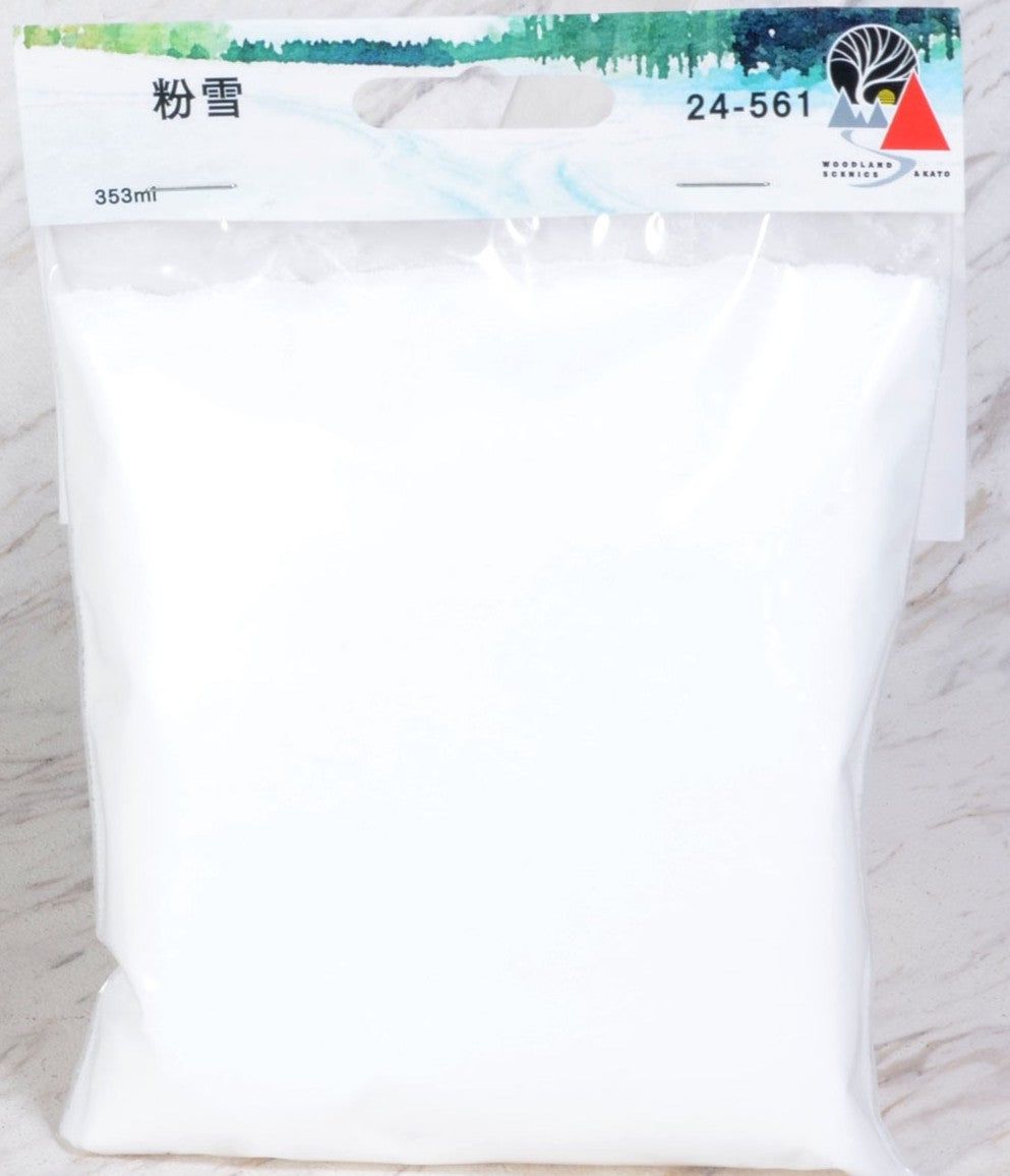 KATO 24-561 [Diorama Material] Powder Snow (353ml) - BanzaiHobby