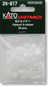 KATO 24-817 Viaduct S-Joiners 20pcs - BanzaiHobby