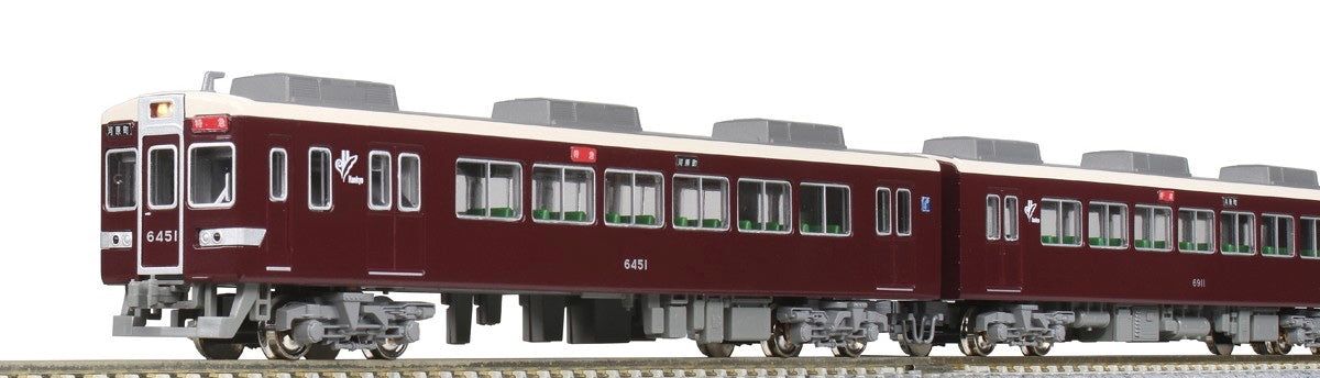 KATO N Scale Starter Set Hankyu Series 6300 (4-Car Set + Master1[M1]) - BanzaiHobby
