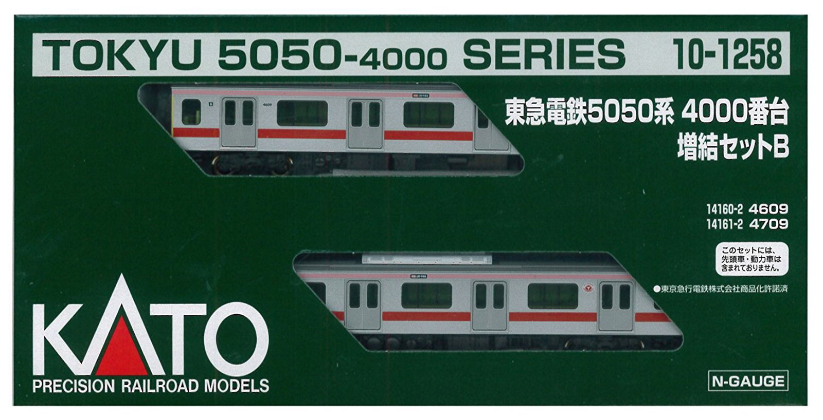 KATO [PO FEB 2023] 10-1258 Tokyu Corporation Series 5050-4000 Additio - BanzaiHobby