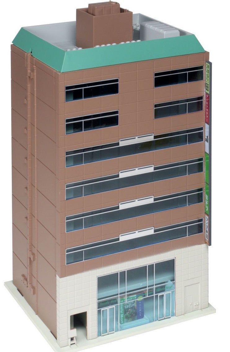KATO [PO JAN 2023] 23-439B DioTown Corporate Office Building 2 (Brown - BanzaiHobby