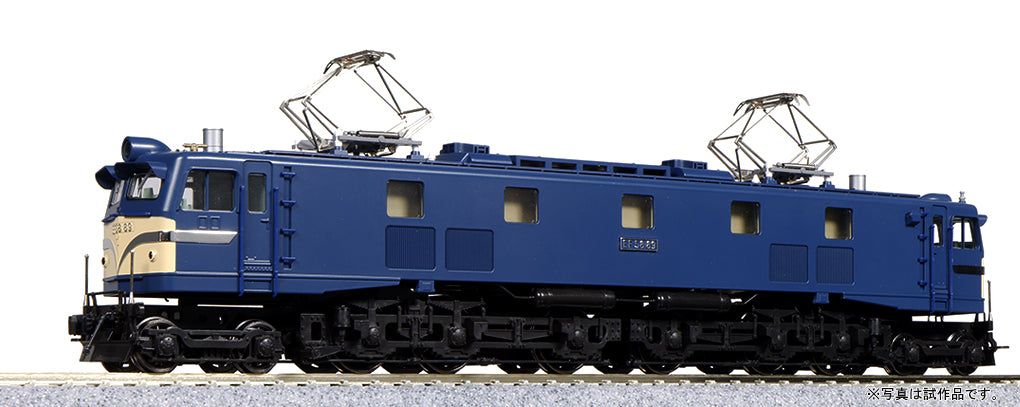 KATO [PO JUN 2024] 1-324 No.16 (HO) EF58 (Blue with Tsurara Cut) - BanzaiHobby