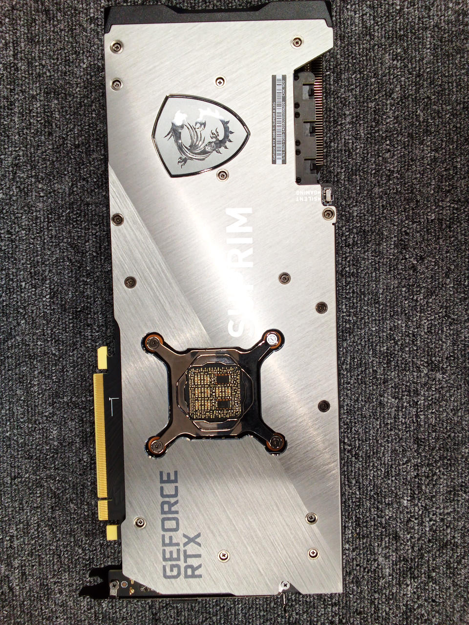 MSI Graphics Board RTX3080TI SUPRIM X 12G