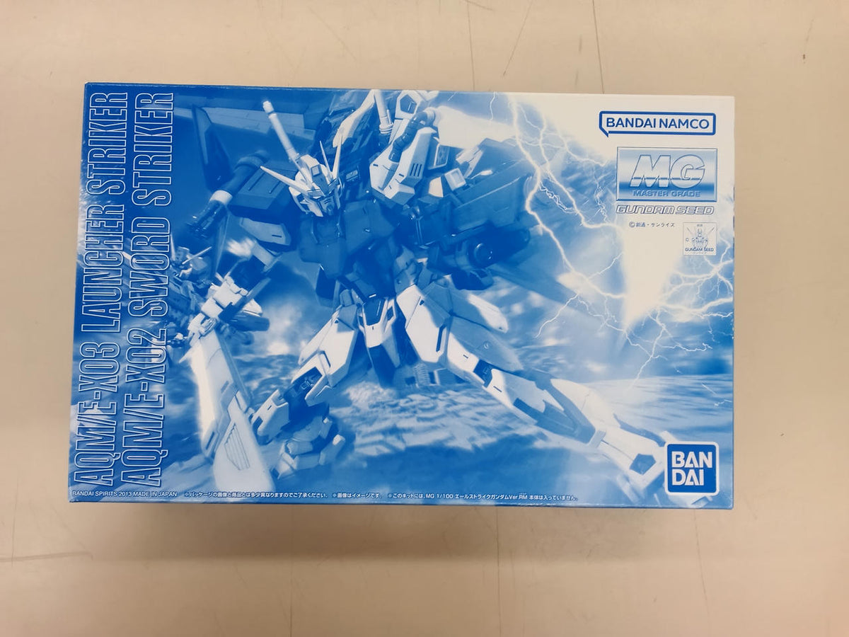 BANDAI MG Ale Strike Gundam VER. RM Launcher Striker / Sword Striker Pack