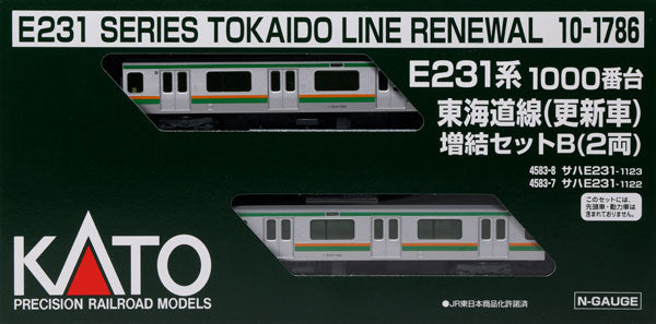 KATO 10-1786 Series E231-1000 Tokaido Line (Renewaled C - BanzaiHobby