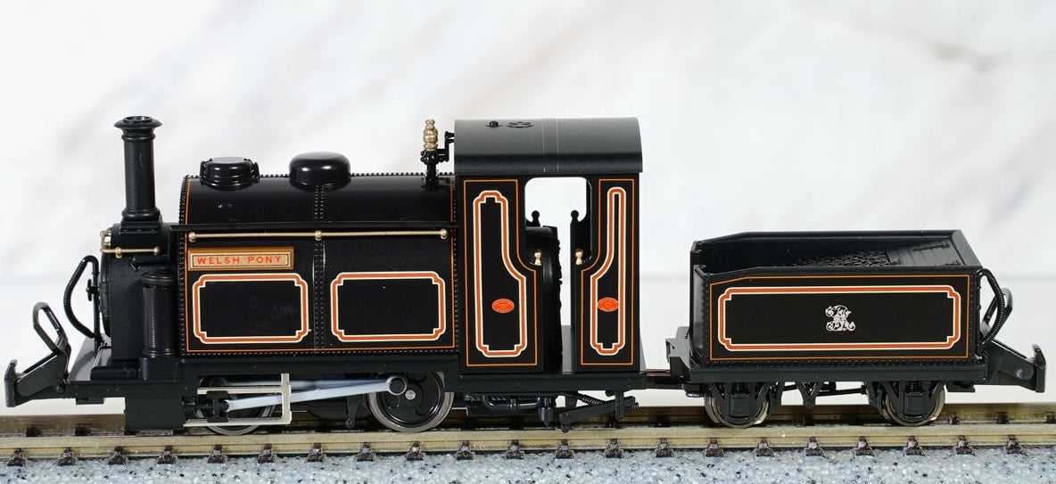 KATO/PECO 51-251D (OO-9) Large England Welsh Pony BROWN Model Railway Steam Locomotive