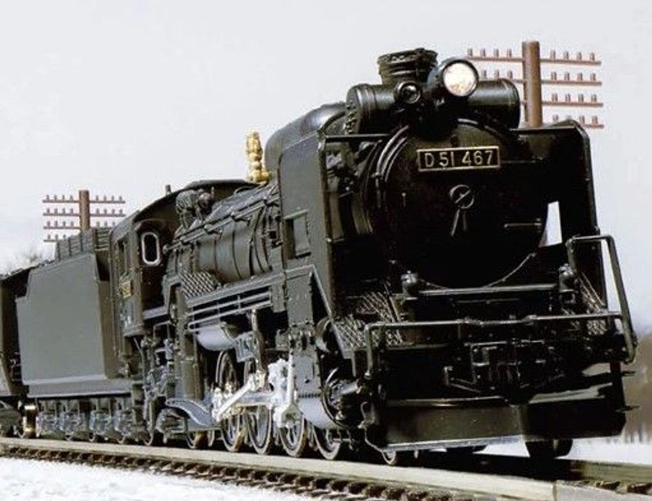 Kato 2016-B Steam Locomotive Type D51 Hokkaido Type (N scale) - BanzaiHobby