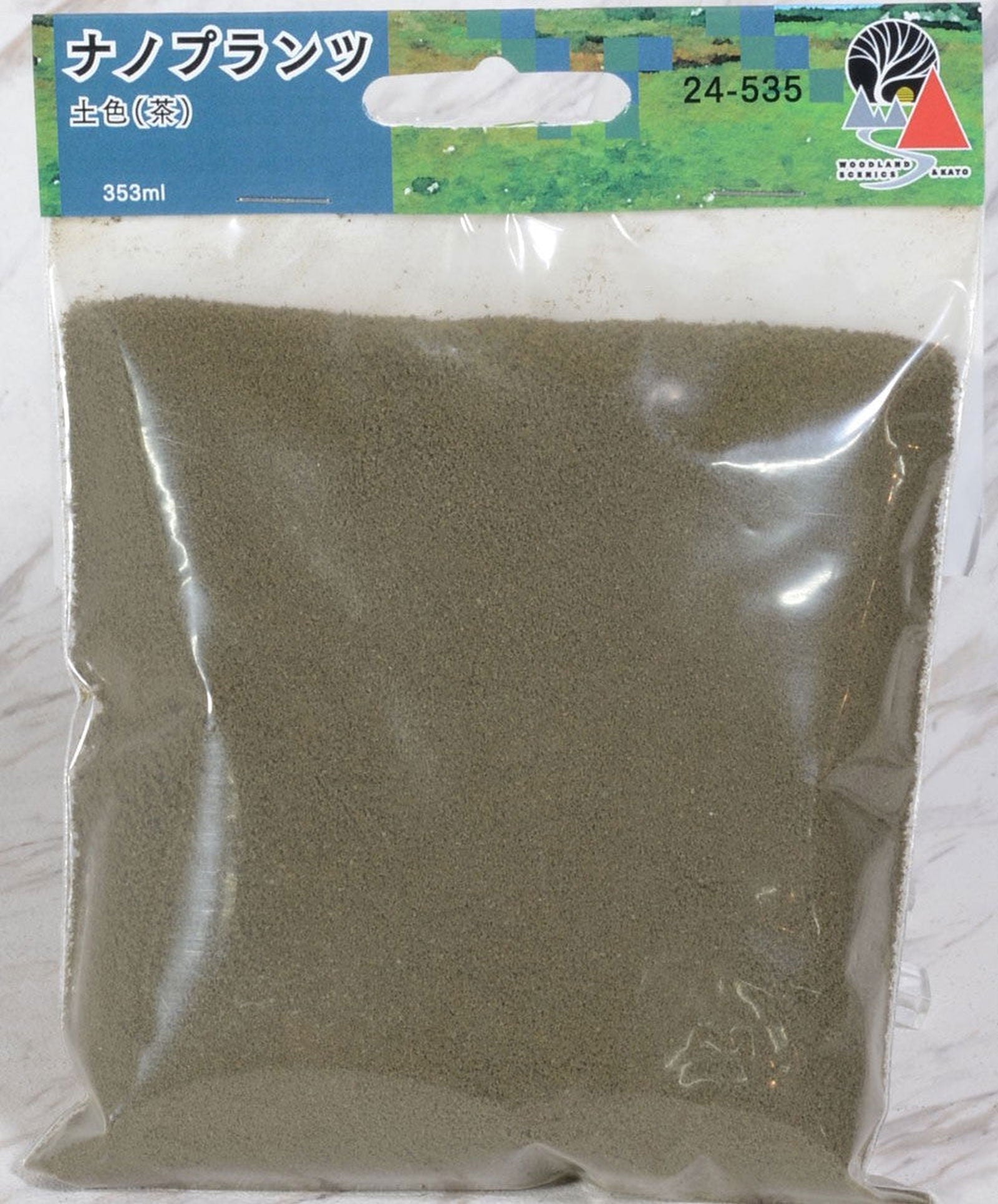 Kato 24-535 [Diorama Material] Nano Plants (Turf) Soil Color Brown (E - BanzaiHobby