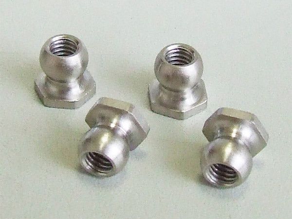 Kawada AJ4804N HARD DURALUMIN JOINT BALL NUT Dia.4.8 : 4pcs. - BanzaiHobby