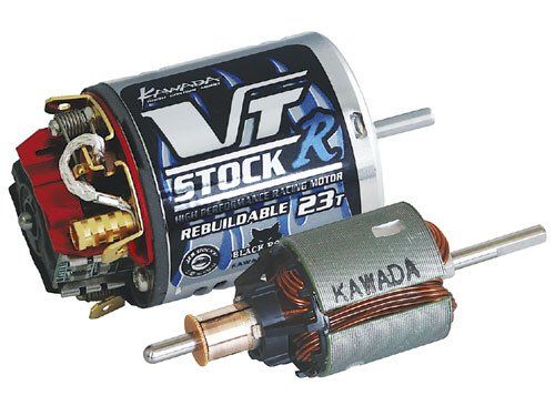 Kawada M13238S Adjustable VT Stock Motor with Silver Burshes - BanzaiHobby