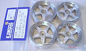 Kawada TU-35WP Kawada VX Narrow Plated Wheel Deep Rim, 4pc - BanzaiHobby