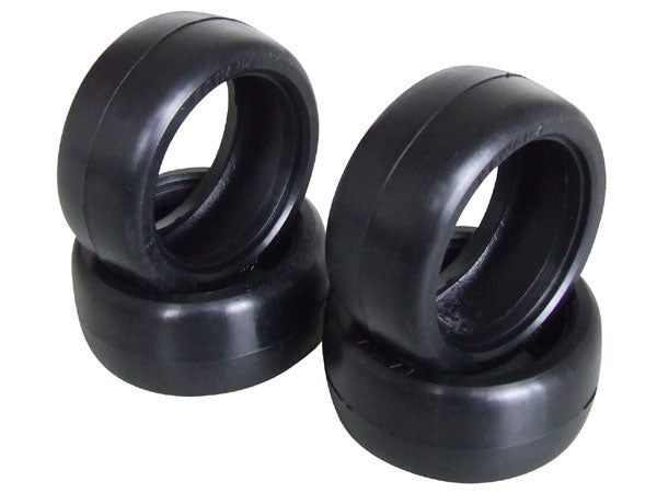 Kawada TUM4020 KM20 Slick Tires for M-Chassis (4pcs) - BanzaiHobby