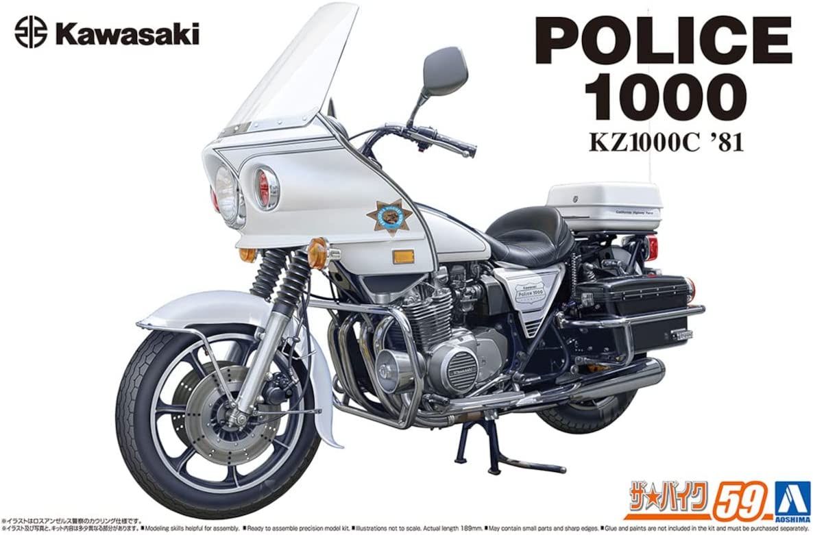 Kawasaki KZ1000C Police 1000 `81 - BanzaiHobby